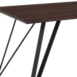 Flash Furniture Corinth 31.5" X 63" Rectangular Dining Table In Dark Ash Finish -Furniture Store GUEST 90cbc555 c322 4bec bf67 058c2e76adc0