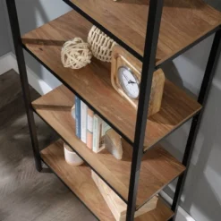 57" North Avenue 4 Shelf Vertical Bookcase - Sauder 13 57" North Avenue 4 Shelf Vertical Bookcase - Sauder -Furniture Store GUEST 9106bac5 4669 4b98 a763 9825e2aaab70