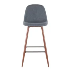 Set Of 2 Pebble Mid-Century Modern Barstools - LumiSource -Furniture Store GUEST 9142fd92 3463 4b13 be69 e918d1a5e1a8