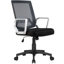 Yaheetech Adjustable Mid-Back Office Chair Computer Chair With Wheels -Furniture Store GUEST 92836098 f69f 47f0 aa2d 8f2f1a15d4d9