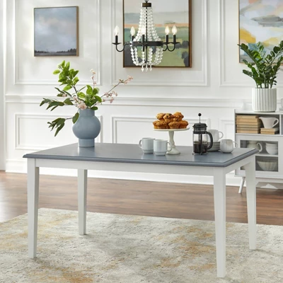 Helena Dining Table White/Gray - Buylateral 3 Helena Dining Table White/Gray - Buylateral