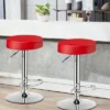 Costway Set Of 2 Round Bar Stool Adjustable Swivel Pub Chair W/ Footrest WhiteRedBlack 1 Costway Set Of 2 Round Bar Stool Adjustable Swivel Pub Chair W/ Footrest WhiteRedBlack -Furniture Store GUEST 92e75217 cd90 46e2 8397 0240e0373bd9