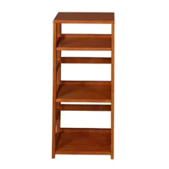 Cakewalk High Square Folding Bookcase - Regency