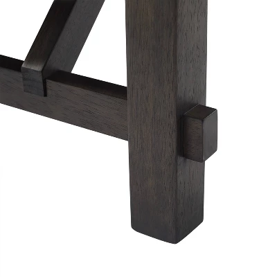 6pc Hayden Extendable Dining Set With Camille Chairs Matte Black/Slate - Crosley 15 6pc Hayden Extendable Dining Set With Camille Chairs Matte Black/Slate - Crosley - Image 13