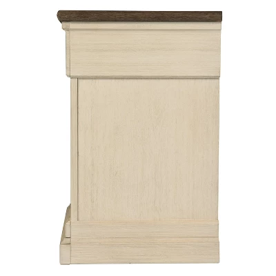 Bolanburg One Drawer Nightstand Antique White - Signature Design By Ashley 7 Bolanburg One Drawer Nightstand Antique White - Signature Design By Ashley - Image 5