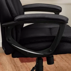 Executive Chair Black Leather - Serta -Furniture Store GUEST 95fa54c4 85c0 40ba aef9 0a8561aa4566