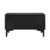 Legend 1 Drawer Nightstand Black - Armen Living