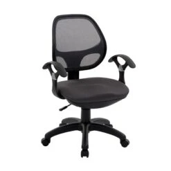 Midback Mesh Task Office Chair Black - Techni Mobili -Furniture Store GUEST 9813a1f8 201a 4914 bc1f fb9a6f1e22b8