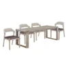 5pc Rectangular Montana Extendable Dining Set With 4 Side Chairs - Boraam -Furniture Store GUEST 9849f7b0 cf6c 4151 8c04 2e13a3a37b7b