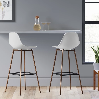 Copley Barstool - White - Threshold™ 3 Copley Barstool - White - Threshold™