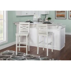 Bristol Barstool White - Powell Company 15 Bristol Barstool White - Powell Company -Furniture Store GUEST 9a7e3c39 9fb1 412d bc57 68d1c77bc40c