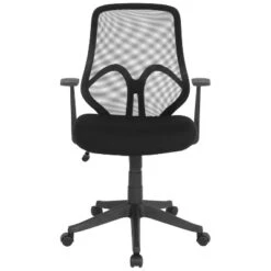 Flash Furniture Salerno Series High Back Black Mesh Office Chair With Arms -Furniture Store GUEST 9b48b329 d489 46cd b8e0 ab5778f5d108