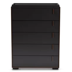 5 Drawer Rikke Two-Tone Wood Chest Brown - Baxton Studio -Furniture Store GUEST 9baf9f7f 7dea 4038 a7c6 3a05b09e6288