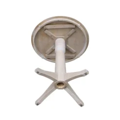 Solid Wood Round Pedestal Dining Table Weathered Gray - International Concepts 10 Solid Wood Round Pedestal Dining Table Weathered Gray - International Concepts -Furniture Store GUEST 9ca5c9f1 bf7e 4d61 8150 208341d3d27d