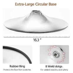 Yaheetech 2pcs Height Adjustable PU Leather Upholstered Swivel Bar Stool Chairs 17 Yaheetech 2pcs Height Adjustable PU Leather Upholstered Swivel Bar Stool Chairs -Furniture Store GUEST 9d1fbccb d3c7 4376 b705 22c9221074e7