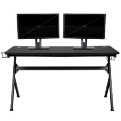 BlackArc Zulu Gaming Desk And Chair Set, Ergonomic Gaming Chair With USB Massage, Slide-Out Footrest, And Detachable Headrest Pillow -Furniture Store GUEST 9dd25227 96bd 495e b9fe 4602732813b8
