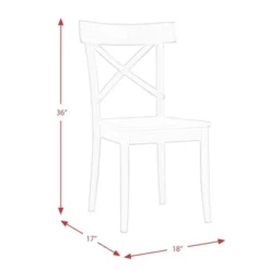2pc Keaton X Back Wooden Side Chair Set Beach - Picket House Furnishings 23 2pc Keaton X Back Wooden Side Chair Set Beach - Picket House Furnishings -Furniture Store GUEST 9f13a9c1 77c0 4c82 9469 eab56ae9e3a7