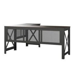 Haskell L Desk With Lift Top Walnut - Room & Joy -Furniture Store GUEST 9f2b4948 ca4d 4070 b724 ccf03bb0e1db