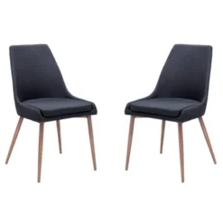 Set Of 2 Roman Mid Century Dining Chair - Poly & Bark 33 Set Of 2 Roman Mid Century Dining Chair - Poly & Bark -Furniture Store GUEST a01d334b efdd 4413 9efd bff3960a4171