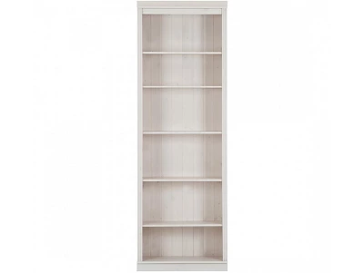 RealRooms Anita Solid Wood 6 Shelf Open Bookcase 6 RealRooms Anita Solid Wood 6 Shelf Open Bookcase - Image 4