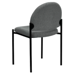 Flash Furniture Comfort Gray Fabric Stackable Steel Side Reception Chair -Furniture Store GUEST a0b53667 a855 42d3 ab27 4a868a3434a6