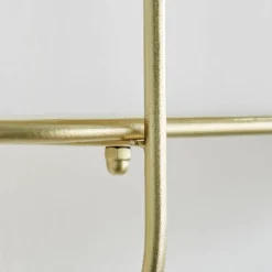 20" 2 Tier Warm Metal Hanging Bracket Wall Mounted Shelf Gold - Danya B. 17 20" 2 Tier Warm Metal Hanging Bracket Wall Mounted Shelf Gold - Danya B. -Furniture Store GUEST a0d5f3a5 6a6d 45da 8c01 34906a2585af