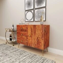 Modern Metal Buffet Brown - Olivia & May 29 Modern Metal Buffet Brown - Olivia & May -Furniture Store GUEST a11670b3 648c 43e4 9506 da664583d9bb