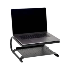 Mind Reader Monitor Stand/Riser 2 Tier Ventilated Metal Black -Furniture Store GUEST a15ad2d0 a5f3 4422 ad37 9c45f6cfb00c