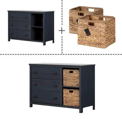 Cotton Candy 3 Drawer Dresser With Baskets - South Shore 9 Cotton Candy 3 Drawer Dresser With Baskets - South Shore - Image 7