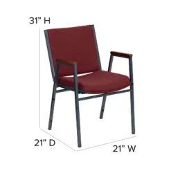 Flash Furniture HERCULES Series Heavy Duty Stack Chair With Arms -Furniture Store GUEST a27d8962 a9eb 4d6d 97cd be87c7d58b30