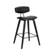 25.5" Fox Faux Leather Wood Counter Height Barstool - Armen Living 1 25.5" Fox Faux Leather Wood Counter Height Barstool - Armen Living -Furniture Store GUEST a34b7e90 3ed4 420e bdb7 be81ef2fa0f0
