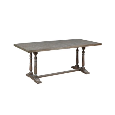 Tristan Rectangular Dining Table Natural/Gray 5 Tristan Rectangular Dining Table Natural/Gray - Image 3