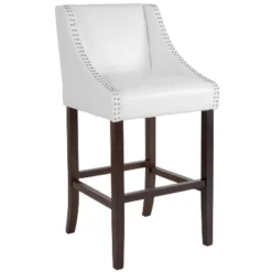 Merrick Lane Taylorsville 30 Inch Bar Height Stool With Nailhead Trim 38 Merrick Lane Taylorsville 30 Inch Bar Height Stool With Nailhead Trim -Furniture Store GUEST a5536af1 83bf 4a8e bde3 d2009eac4ec9