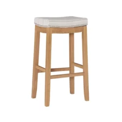 Claridge Rustic Backless Barstool - Linon -Furniture Store GUEST a8485891 f5f6 4a19 a689 6e4372988e2d