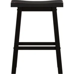 Set Of 2 29" Watkins Saddle Seat Backless Counter Height Barstools - Inspire Q -Furniture Store GUEST a8e0d60c 9b31 43f7 8850 a3210a7719a7