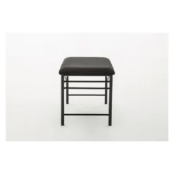 2pc Gareth Breakfast Nook Dining L Chair & Bench Black ( ) - Boraam -Furniture Store GUEST a94b6690 fab7 453d aaba 034256a9a62f