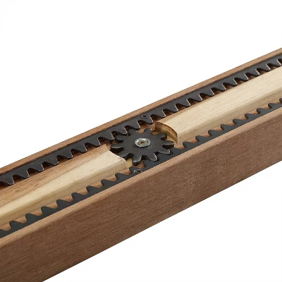 6pc Hayden Extendable Dining Set With Camille Chairs Matte Black/Slate - Crosley 14 6pc Hayden Extendable Dining Set With Camille Chairs Matte Black/Slate - Crosley - Image 12