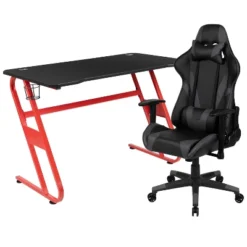 Flash Furniture Gaming Desk And Reclining Gaming Chair Set With Cup Holder And Headphone Hook -Furniture Store GUEST aa2e771d d219 4343 b35b 87df38efeecc