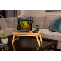 Sofia + Sam Multi-tasking Laptop Bed Tray - Natural -Furniture Store GUEST aac528f1 8f7c 46df a24e c136065d8d02