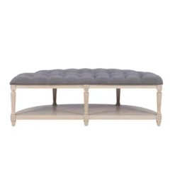 Covil Demilune Bench Charcoal - Powell Company 13 Covil Demilune Bench Charcoal - Powell Company -Furniture Store GUEST ab6bae39 931c 4f54 8f99 3a695abed876