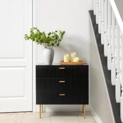 Brian 32'' Tall 3 Drawer Bachelors Chest With Storage For Bedroom | ARTFUL LIVING DESIGN -Furniture Store GUEST ab9a1d08 a1b9 4bb5 86fa e2104f747303