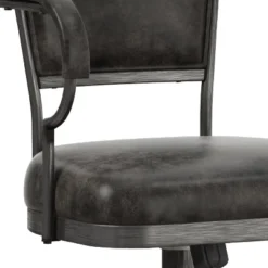 Bridgetown Metal Bar Height Swivel Stool Pewter - Hillsdale Furniture -Furniture Store GUEST ac2167d1 3e37 4463 a1b4 f3da825630ef