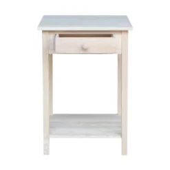 21" Nightstand Unfinished - International Concepts -Furniture Store GUEST adc77bf1 2d60 47f2 93af 5da99d88af7f