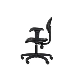 16"-21" Adjustable Height Polyurethane Task Office Chair With Arms Black- Hampden Furnishings 36 16"-21" Adjustable Height Polyurethane Task Office Chair With Arms Black- Hampden Furnishings -Furniture Store GUEST adc94e33 028f 4b1f b07d 7fc7bac992ba