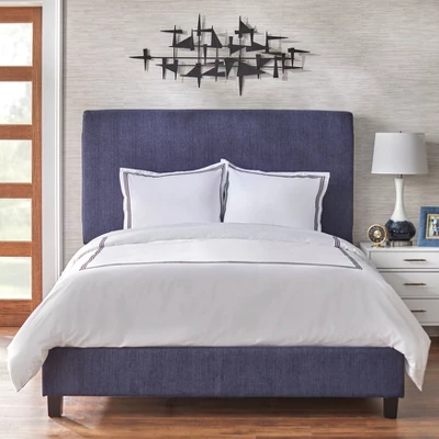 Queen Emery Upholstered Bed Frame - Lifestorey 3 Queen Emery Upholstered Bed Frame - Lifestorey