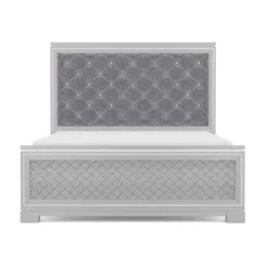 6pc Tenaya Bedroom Set Silver/Gray - HOMES: Inside + Out -Furniture Store GUEST af9fec35 9b95 4e37 adaa 0c9947014552