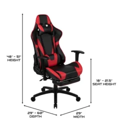 BlackArc Echo Gaming Desk & Chair Set: Black & Red Faux Leather Reclining Gaming Chair; Gaming Desk With Headphone Hook And Cupholder 21 BlackArc Echo Gaming Desk & Chair Set: Black & Red Faux Leather Reclining Gaming Chair; Gaming Desk With Headphone Hook And Cupholder -Furniture Store GUEST b020a290 b6ca 4167 b724 3bc761c4d273