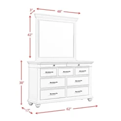 Brooks 9 Drawer Dresser With Mirror Beige - Picket House Furnishings -Furniture Store GUEST b133bc62 1947 4628 9687 c6dcfeefdea9