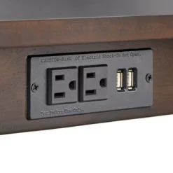 Ruston Rectangular Dining Table With USB Port - Buylateral -Furniture Store GUEST b1792da1 d20c 4f7c 8ad3 ca717a023457