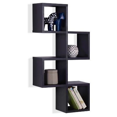 30" X 15.25" Cubby Chessboard Wall Shelf - Danya B. 3 30" X 15.25" Cubby Chessboard Wall Shelf - Danya B.